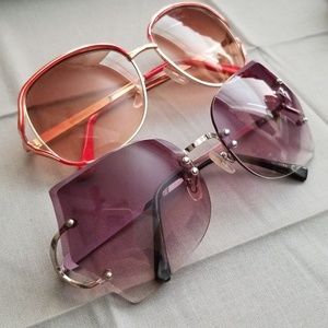 Vintage Sunglasses, Lot, Set of 2